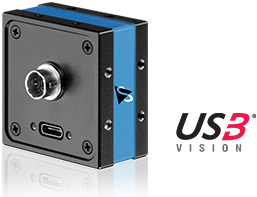 37 B Serie mit Hardware-Trigger, I/Os und USB 3.1 Schnittstelle (Typ-C Buchse)