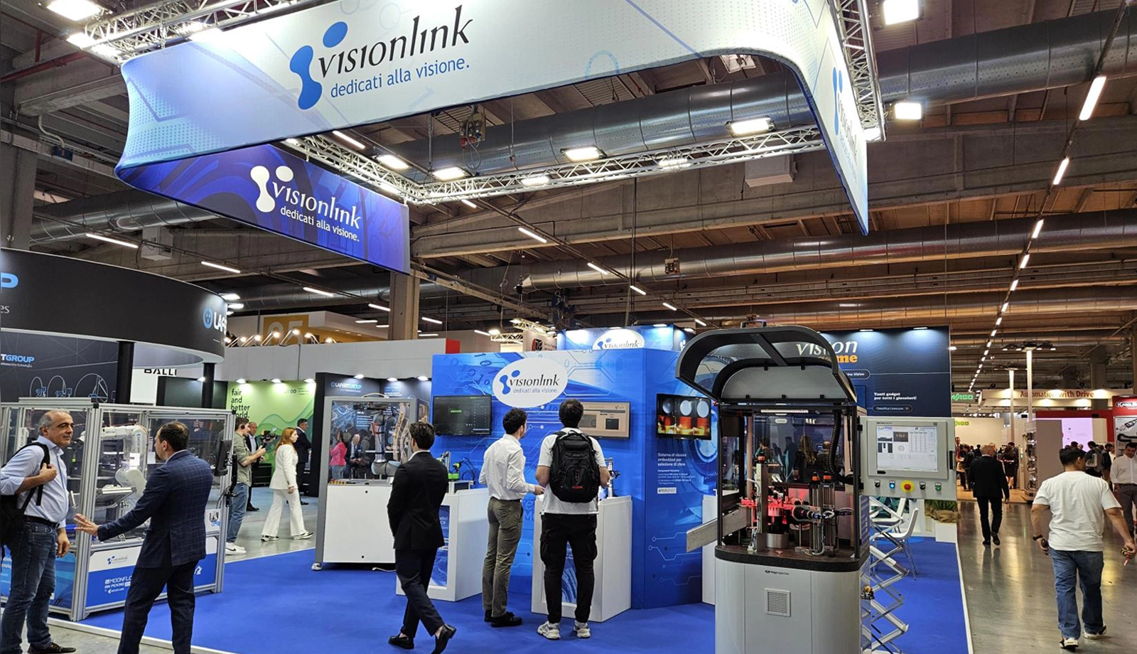 Visionlink und The Imaging Source auf der SPS Italia 2024