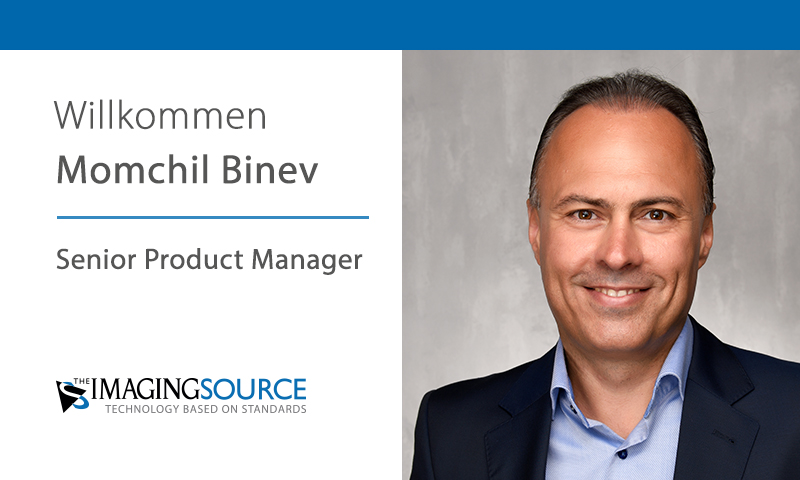 Momchil Binev startet als neuer Senior Produktmanager bei The Imaging Source