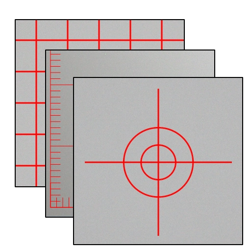 Crosshair, Ruler, Raster Mask and Timestamp Scripts